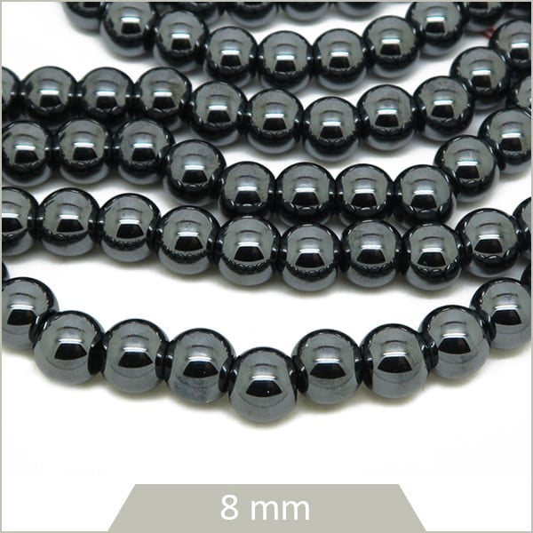 Grossiste perles rondes hématite