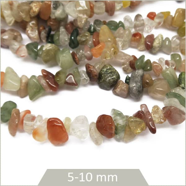 Grossiste perles chips quartz