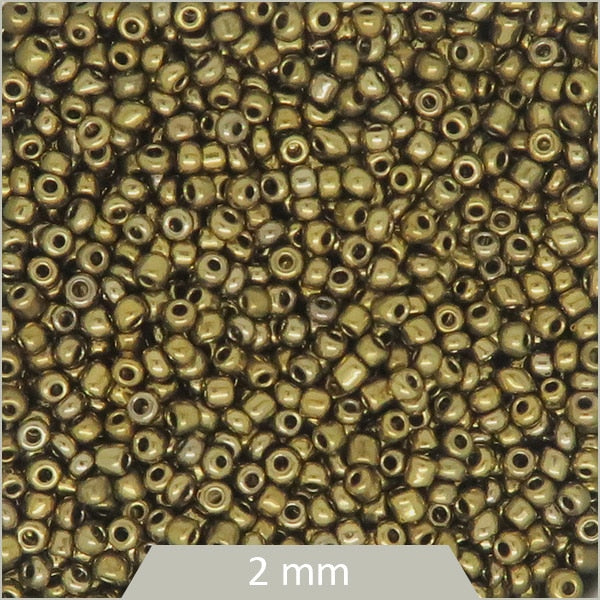 Boutique petites perles rocailles bronze
