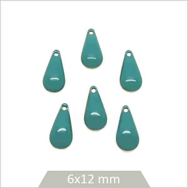 Fournisseur sequins gouttes en émail