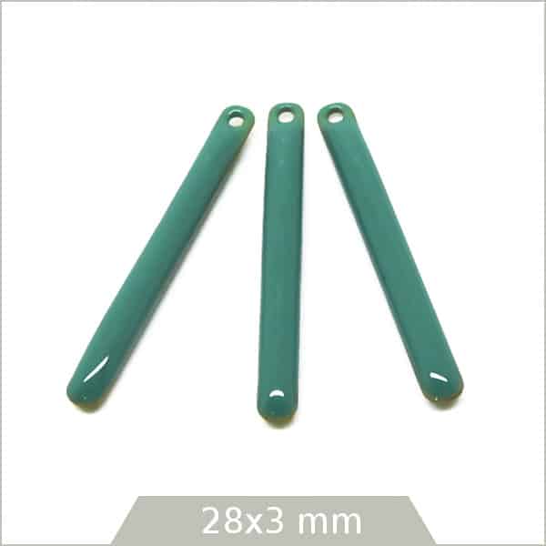 création bijoux avec sequins batonnet