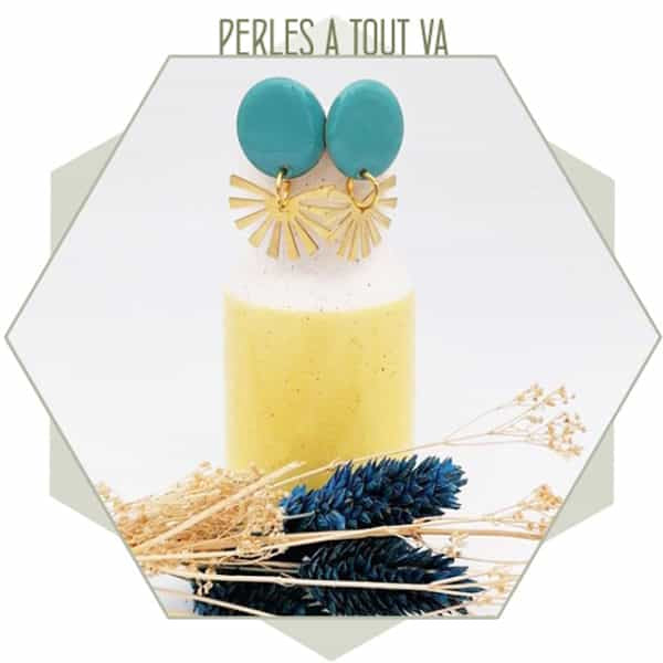 idée création boucles d'oreilles