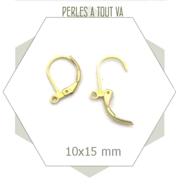 dormeuses pour création de boucles d'oreilles
