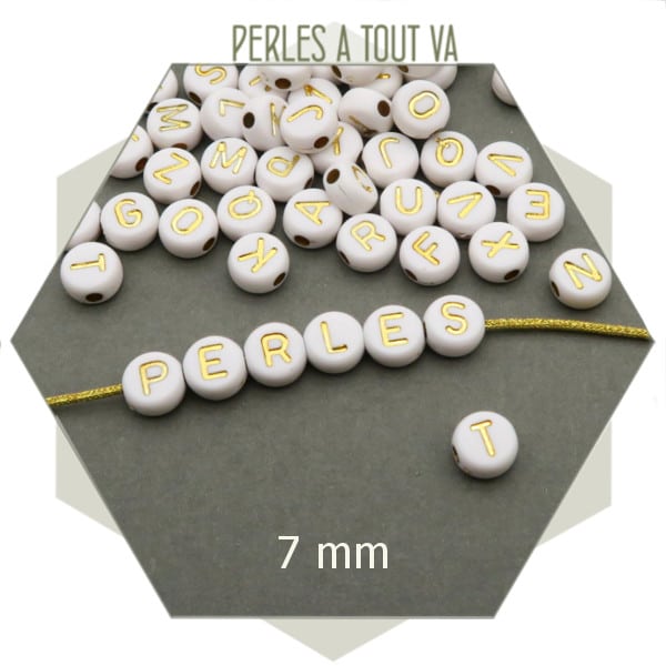 grossiste perles lettres