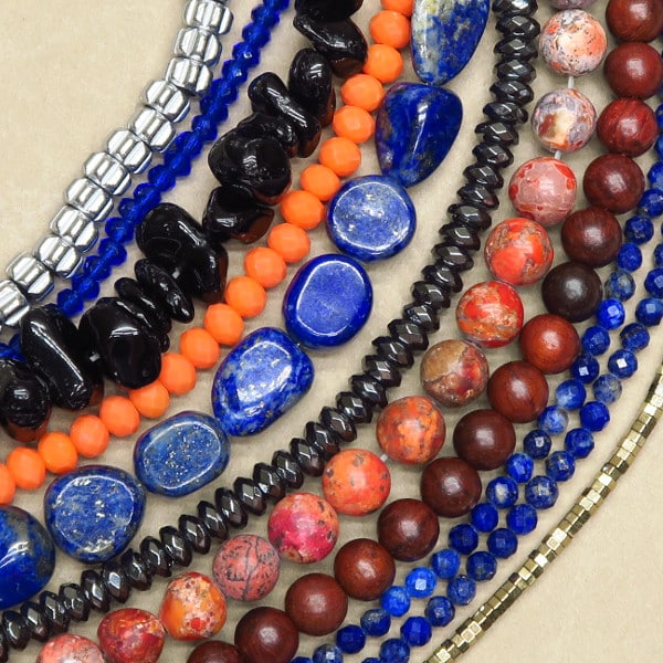 mix pierres naturelles lapis lazuli