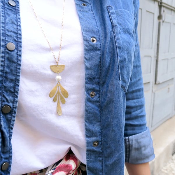 Tutoriel création sautoir nacre