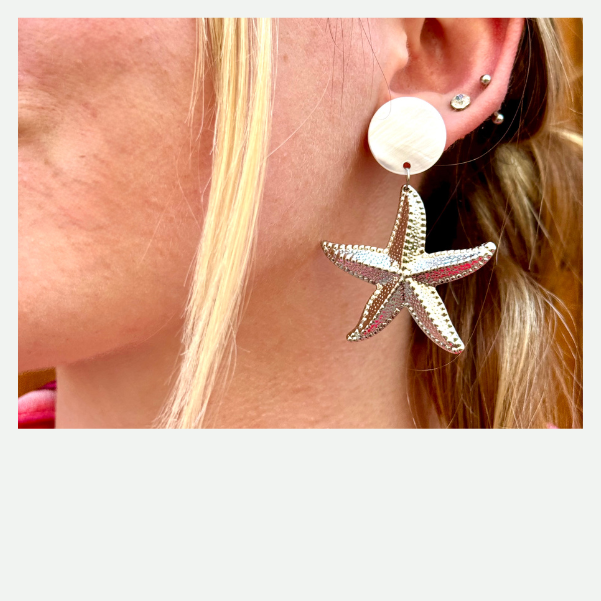 DIY Boucles d'oreilles étoiles de mer