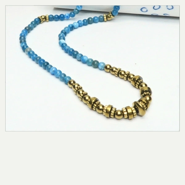 DIY collier en Apatite