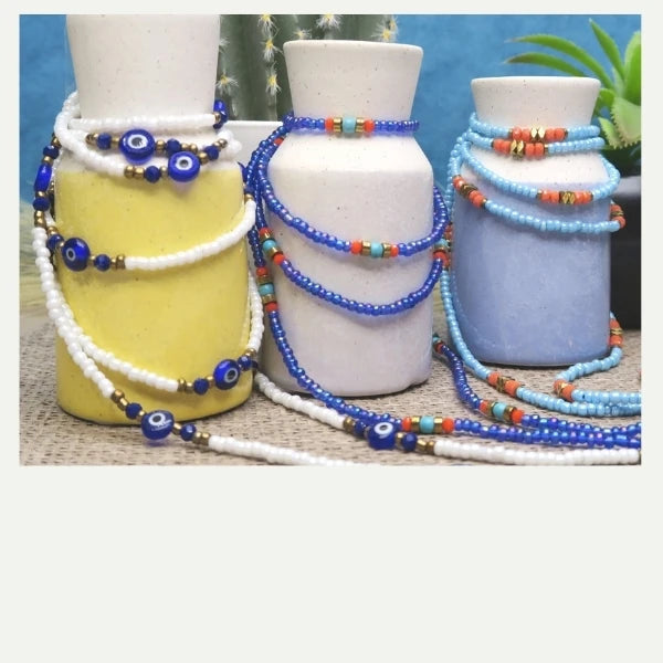 DIY colliers en perles de rocailles