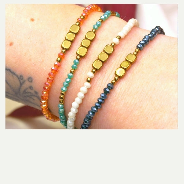 DIY bracelets fins en perles