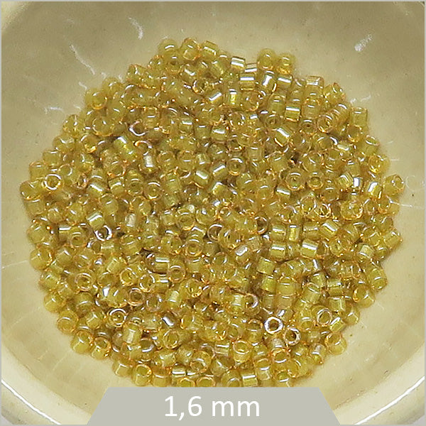 5g de perles Miyuki Delica 11/0, DB0911 miel