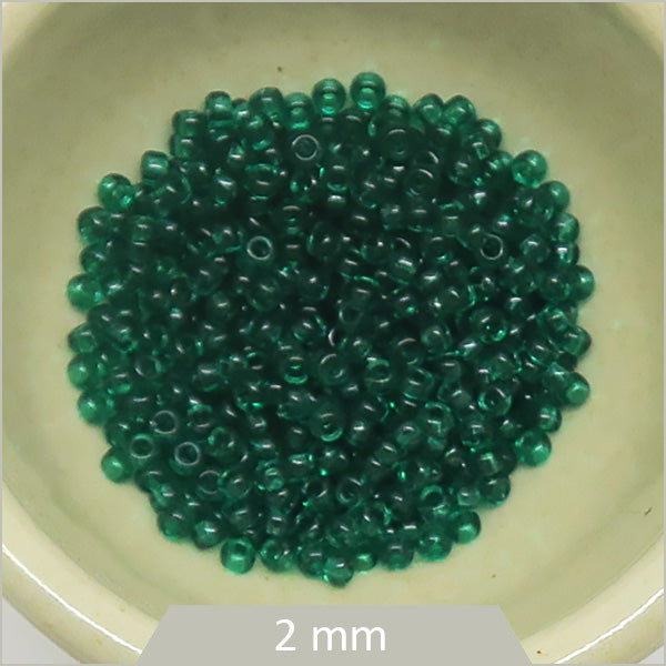 5g de perles Miyuki Rocaille 11/0, 0147 vert emeraude