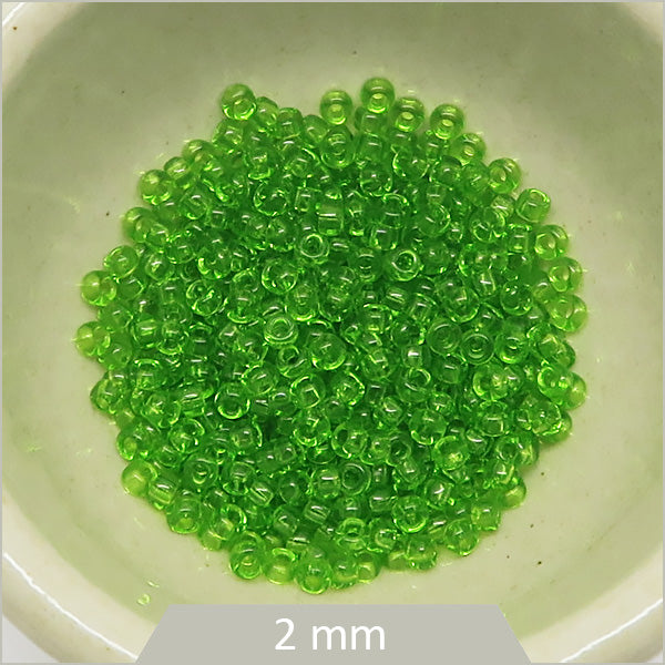 5g de perles Miyuki Rocaille 11/0, 0144 citron vert