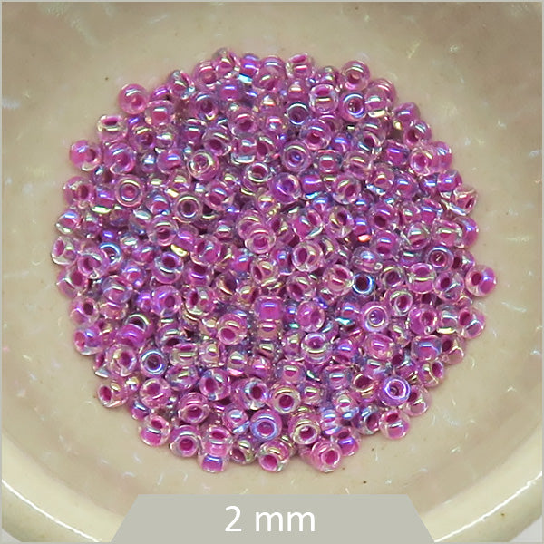 5g Rocaille Miyuki  11/0, 0264 lilas irisé