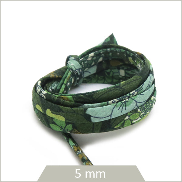 1 m de cordon Liberty 5mm Ciara Botanique