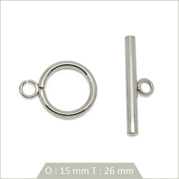 1 fermoir toggle en acier inoxydable 304