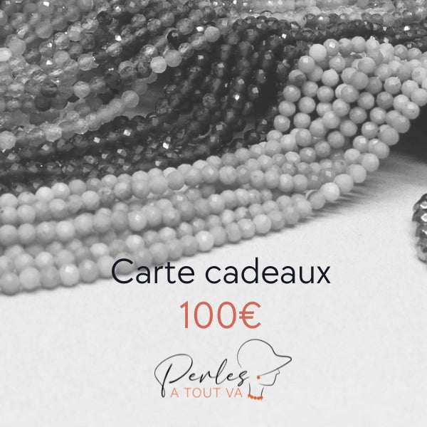 Carte cadeau d'une valeur de 100€