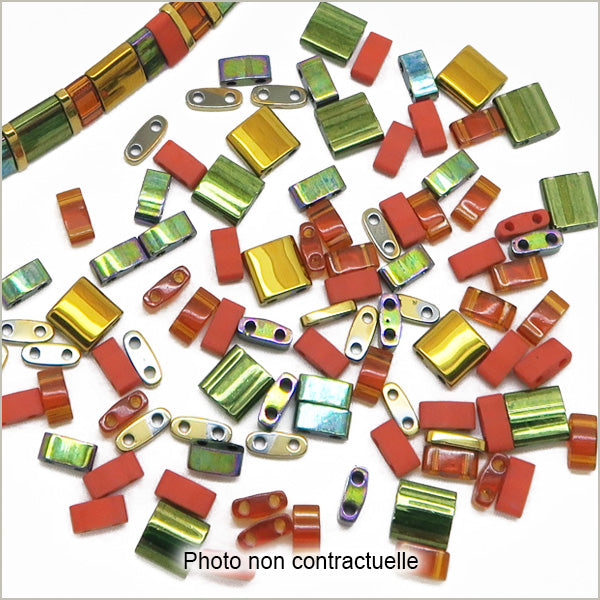 6g de mix de perles Tila Elma