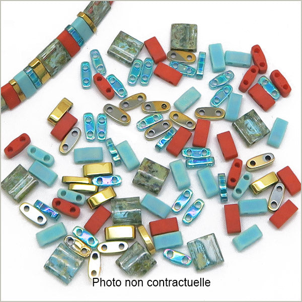 6 g de mix de perles Tila Jones