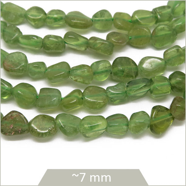 Perles pierre naturelle apatite verte