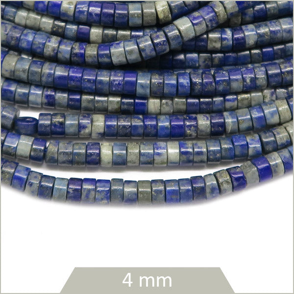 Env. 150 perles heishi en Lapis Lazuli