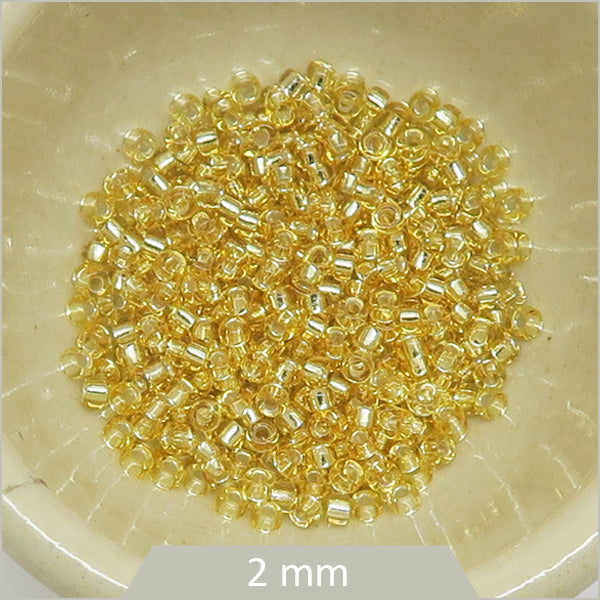 5g de perles Miyuki Rocaille 11/0, 0002 doré
