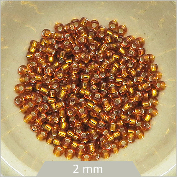 5g de perles Miyuki Rocaille 11/0, 0005L brun topaze