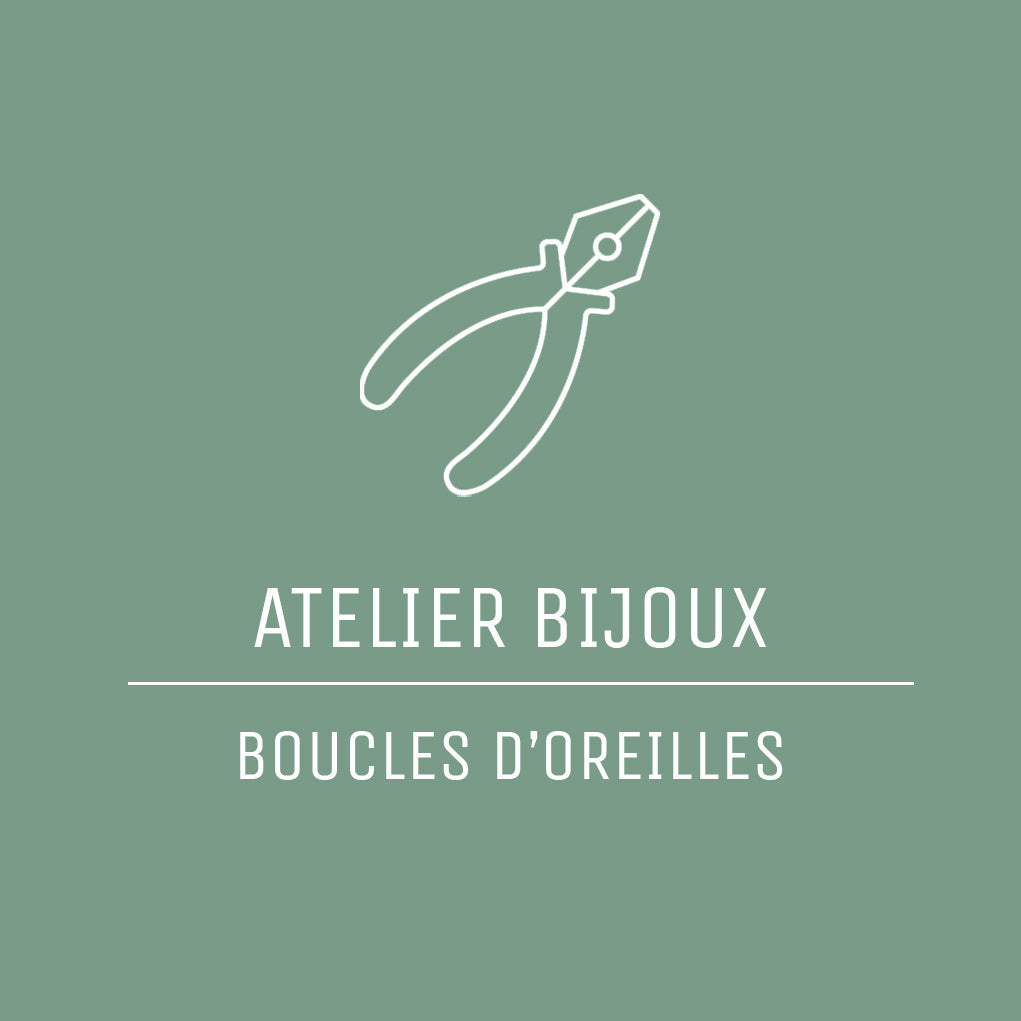 Atelier bijoux : créez vos boucles d'oreilles | 24 janvier 2026