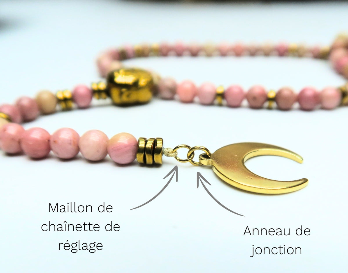 Faire un collier de perles en Y façon Mala, le tutoriel