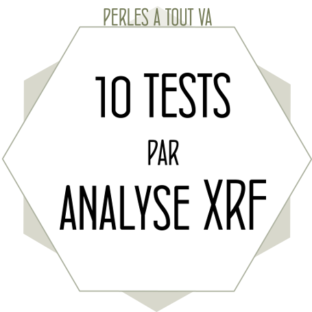 10 Pré test par Analyse XRF