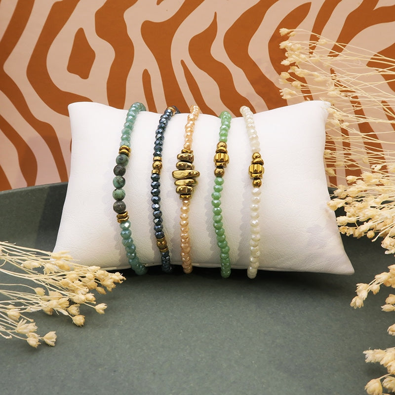 DIY bracelets fin perles donut