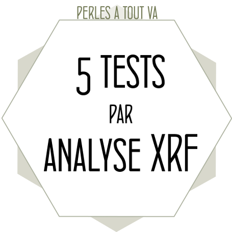 5 Pré test par Analyse XRF