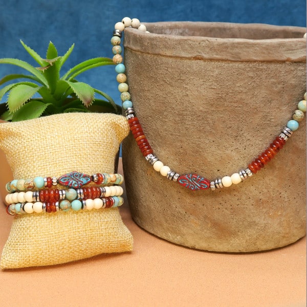 DIy bracelets et colliers ethniques