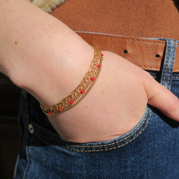 DIY bracelet multi chaines