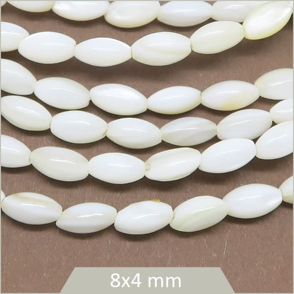 fournisseur perles grain de riz coquillage