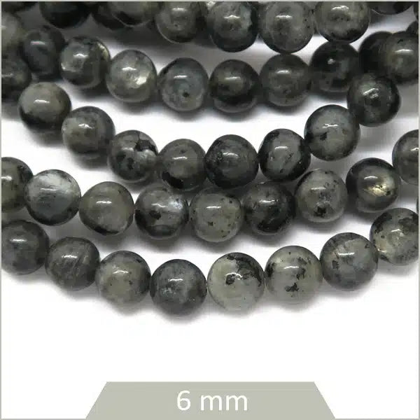 Grossiste perles pierre labradorite noire