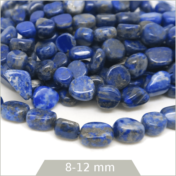 Vente perles galets lapis lazuli
