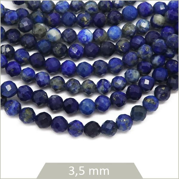 Achat perles lapis lazuli pour création bijoux