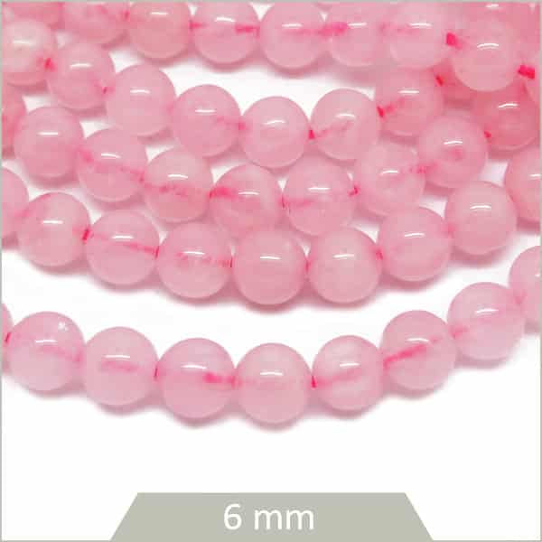 fournisseur perles quartz rose