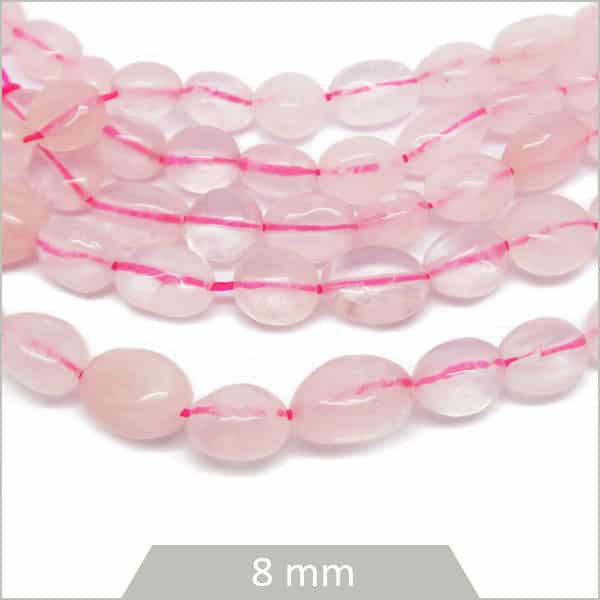 Vente en gros perles quartz rose