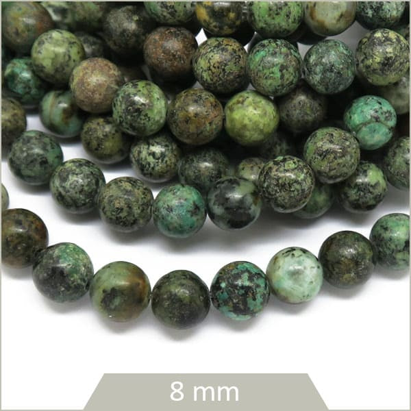 Grossiste matériel bijoux perles turquoise africaine