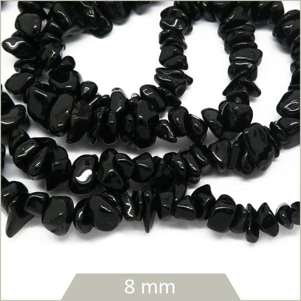 Fournisseur perles chips obsidienne