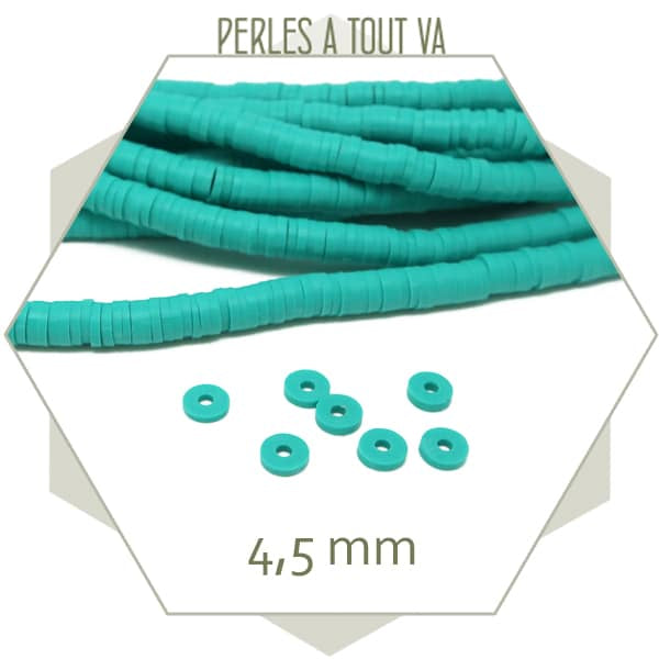 Perles Heishi turquoise