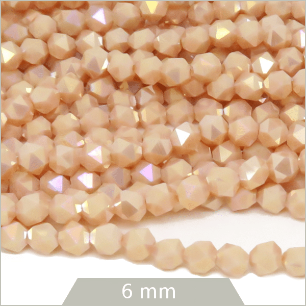 grossiste perles de verre à facettes